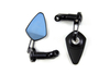 7/8" 22mm Bar End Rear Mirrors Motorcycle Accessories Motorbike Scooters Rearview Mirror Side View Mirrors Moto
