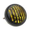 Motorcycle Light System Retro 5.75 Inch 35W Universal Motorcycle Headlight Amber Metal Headlamp For GN125