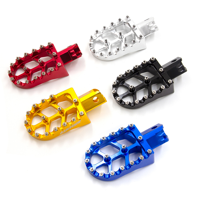 Motorcycle CNC Aluminum Alloy Pedals For Honda Cr/crf/125/250/500/230/450r Off-road Motorcycles Pedal Gear