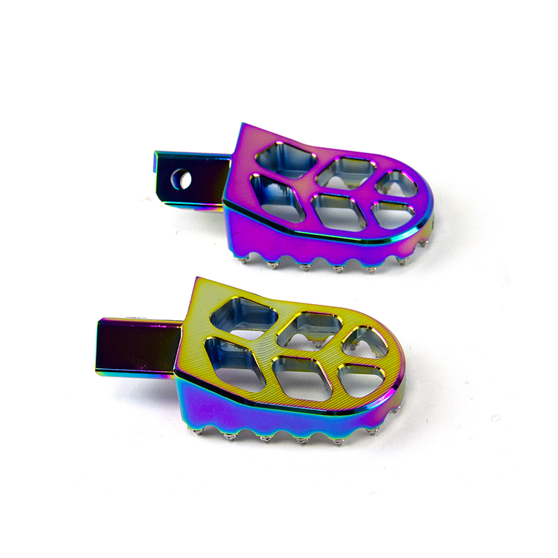 Motorcycle CNC Aluminum Alloy Colorful Pedals For Honda Cr/crf/125/250/500/230/450r Off-road Motorcycles Pedal Gear