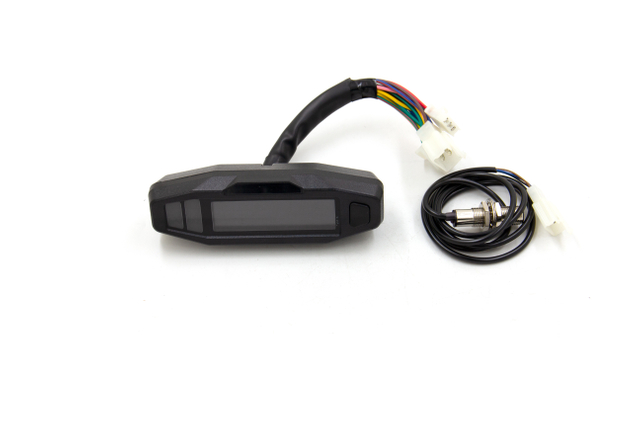 Modified Motorcycle universal LCD Speedometer Odometer Gauge Digital Display Tachometer 
